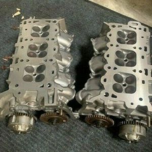 JAGUAR XF X250 3.0 AJ30 PETROL ENGINE CYLINDER HEADS LEFT & RIGHT BANKS